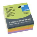 Info Notes Jegyzettömb öntapadó, 75x75mm, 400lap, spring (5654-75) (5654-75)