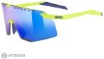uvex Pace Stage CV szemüveg, yellow matt/mirror blue