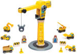 Bigjigs Toys Nagy sárga daru építkezési szett (BJT200)