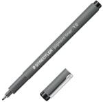 STAEDTLER Liner pigment 1.0 mm negru Fineliner 308 Staedtler STA30810-9 (STA30810-9)