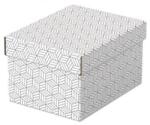 Esselte Tárolódoboz, S méret, 'Home', fehér (E628280) (E628280)
