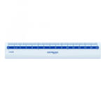 Keyroad Vonalzó 15 cm, klasszikus (KR971607) (KR971607) - aqua
