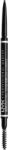 NYX Professional Makeup Micro Brow Pencil 08 Black szemöldökceruza, 0, 09 g