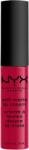 NYX Cosmetics Soft Matte Lip Cream rúzs, matt, folyékony, 8 ml - 10 Monte Carlo