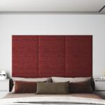 vidaXL Panouri de perete 12 buc. roșu vin 60x30 cm textil 2, 16 m2 (343848)