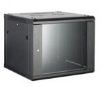 Hikvision Hikvision19' fali rackszekrény 12U 600x600x635 mm fekete (DS-XS6612-S/B) (DS-XS6612-S/B)