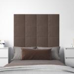 vidaXL Panouri de perete 12 buc. gri taupe 30x30 cm țesătură 1, 08 m2 (344037)