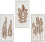 vidaXL Panouri de perete sculptate manual, 3 buc. , 40x60x1, 5 cm, MDF (321660)