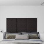 vidaXL Panouri de perete 12 buc. negru, 60x30 cm, piele eco 2, 16 m2 (343988)
