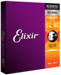 Elixir 11027 Nanoweb 80/20 Bronze 11-52 Custom Light (EL-11027)