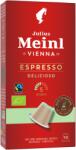 Julius Meinl Espresso Delizioso BIO FT kávé kapszula, Nespresso kompatibilis, 10db, 56g
