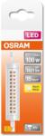 OSRAM LED izzó, R7s, 12W (100W), 1521 lm, 118 mm, meleg fény (2700K), E energiaosztály