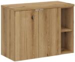 Comad Set dulap Comad Nova Oak NOVA OAK A 82-60-2D, dulap Comad Nova Oak NOVA OAK 81-20-39, NOVA OAK A 89-80 (SETNOABOAK80CMDLR)