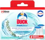 DUCK Fresh Discs eukaliptusz WC illatosító gél, 12 darab