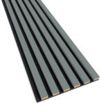 Lameo Panou riflaj decorativ/acustic Lameo Mini din MDF finisaj kaki 30x275 cm (LAMEO_F121)