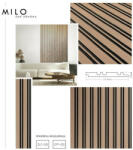 Lamelio Capat panou riflaj stanga Lamelio Milo finisaj stejar Sonoma 4.2x270 cm (ZL1-DS)
