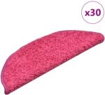 vidaXL 30 db rózsaszín lépcsőszőnyeg 56x17x3 cm (3365809)