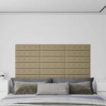 vidaXL 12 db cappuccino színű műbőr fali panel 60 x 15 cm 1, 08 m2 (343985)