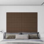 vidaXL 12 db barna szövet fali panel 90x30 cm 3, 24 m2 (344117)
