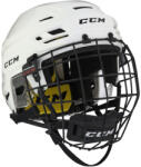 CCM Cască de hochei Tacks 210 Combo White Senior M