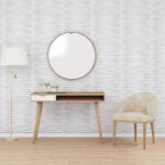 vidaXL 48 db fehér XPS kőmintás fali panel 50 x 50 cm 12 m2 (356939)