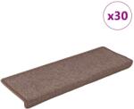 vidaXL 30 db barna lépcsőszőnyeg 65 x 21 x 4 cm (3365776)