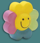 Croci játék színes virág 12cm