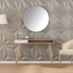 vidaXL 48 db betonmintás XPS csillagmintás fali panel 50 x 50 cm 12 m2 (4100073)
