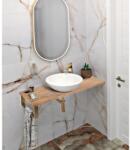 Sapho WOODY tömörfa pult, 900x28x360mm, natúr tölgy (WD096-70) (WD096-70)