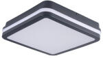 Kanlux BENO mennyezeti lámpa, CCT-L-SEG, mikrohullámú mozgásérzékelős, négyzet alakú (24W/30W) grafit, meleg-természetes fehér (38780)