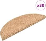 vidaXL 30 db aranyszínű lépcsőszőnyeg 56x17x3 cm (3365808)