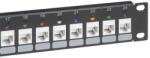 LEGRAND 632792 1U-19 colos patch panel árnyékolatlan (UTP) vagy árnyékolt (STP) keystone port fogadására (632792)