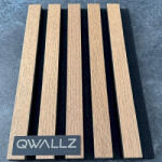 QWALLZ akusztikus falpanel MAX Olajos Tölgy 60x240cm (QWALLZ001)