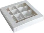 Monaco Krabička+mřížka v. 3cm s průhledem16x16cm, 10ks - Monaco - Monaco (SC88856)