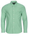 Tommy Hilfiger Hosszú ujjú ingek FLEX POPLIN CLASSIC STP RF SHIRT Zöld EU S