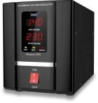 Well Stabilizator automat de tensiune cu servo motor Well Constant 500VA/300W, negru, reconditionat (RCD-AVR-SRV-CONSTANT500-WL)