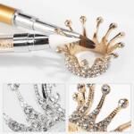 Everin SUPORT PENSULE COROANA CU CRISTALE AURIU SKL-97 - SKL-97-GOLD - Everin. ro (SKL-97-GOLD)