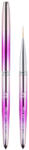 Everin Pensulă Pro Art Liner 12mm Silver Pink Everin | Pensulă Nail Art Profesională (PAE-13)
