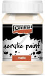 Pentart Matt akrilfesték 100 ml - Bézs
