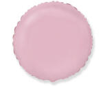 Flexmetal Fólia lufi, 17"/43cm, gömb, púder pink, pasztel