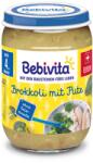 Bebivita Био Пюре Броколи с пуешко месо 190 гр. - 4+ месеца