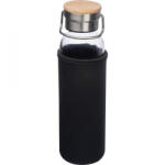 M-Collection Üveg ivópalack neoprén tokban, Fekete (MC6318103)