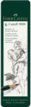 Faber-Castell Creion grafit hexagonal Castell 9000 Faber-Castell, 6 buc/set
