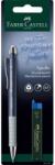 Faber-Castell Creion mecanic 0.7 mm rose Apollo + mine Faber-Castell, 1 buc/blister