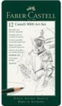 Faber-Castell Creion grafit hexagonal Artă Castell 9000 Faber-Castell, 12 buc/set
