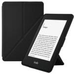 Amazon 2024 / Kindle 2022 Smart Tok - Kitámasztható Origami Hajtogatós Tok Fekete