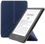 Amazon Paperwhite 2021 Smart Tok - Kitámasztható Origami Hajtogatós Tok Sötétkék