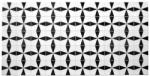 Artool Panou decorativ, PVC, model marmura, abstract, alb si negru, 96x48.5cm GartenVIP DiyLine (PVC0026)