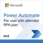Microsoft Power Automate per user with attended RPA plan (WMG558896)
