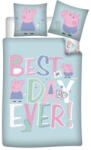  Peppa malac Best Day ágyneműhuzat 140×200cm, 63×63 cm microfibre (AYM072556) - decorit